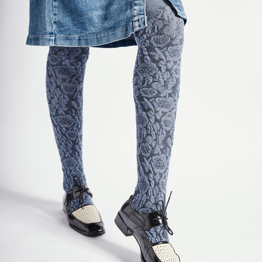 Women's Flower Bloom Over Knee Socks