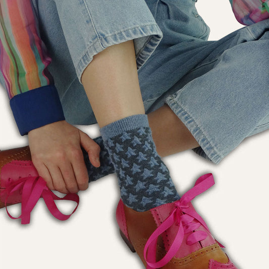 Unisex Star Burst Ankle Socks